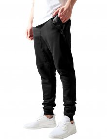 kalhoty pánské (teplaky) URBAN CLASSICS - Leather Pocket - TB849_blk/blk