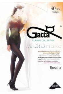 Gatta rosalia microfibre 40 den moka Punčochové kalhoty 2 Mocca