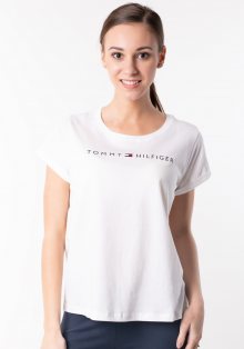 Dámské tričko Tommy Hilfiger UW0UW01618 L Bílá