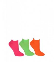 Bratex Women 7078 Jednobarevné dámské ponožky 36-38 oranžová