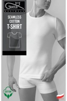 Gatta t-shirt 2409s bílé Pánské tričko S bílá