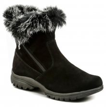 Topway B752128 černé zimní dámské kotníčkové boty