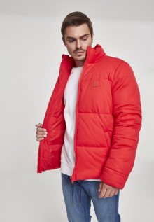 Urban Classics Boxy Puffer Jacket fire red - S
