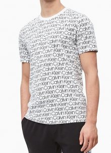 Pánské tričko Calvin Klein NM1699 L Bílá