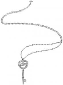 Guess Luxusní náhrdelník s klíčem UBN83096