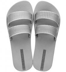 Ipanema šedé pantofle City Fem Grey/Silver - 35/36