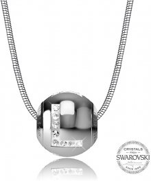Levien Ocelový náhrdelník písmeno L CLET-L LE0061