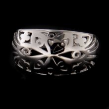 Stříbrný prsten 58715