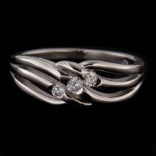 Stříbrný prsten 58716