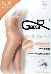 Gatta Softi-Comfi 30 den punčochové kalhoty 3-M beige/odstín béžové