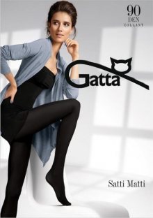 Gatta Satti Matti 90 den punčochové kalhoty 3-M grafit/odstín šedé