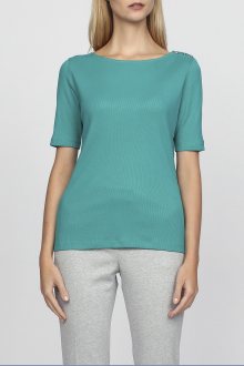 Top GANT O1. BOATNECK TOP WITH SH. BUTTONS