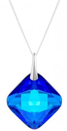 Preciosa Stříbrný náhrdelník s krystalem Millie 6068 46 (řetízek, přívěsek)
