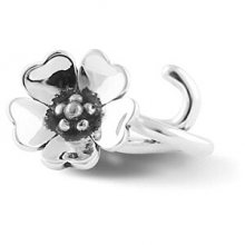 Infinity Love Stříbrný korálek ve tvaru květiny HG-348-D