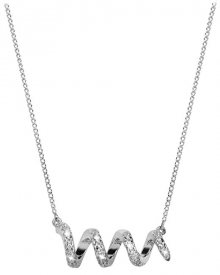 Silver Cat Spirálový náhrdelník se zirkony SC259