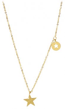 Troli Hvězdný pozlacený náhrdelník