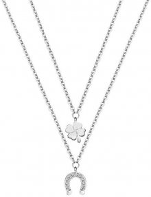 Morellato Ocelový náhrdelník pro štěstí Enjoy SAIY02