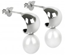 JwL Luxury Pearls Stylové náušnice s perlou JL0335