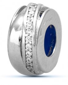 Infinity Love Stříbrný korálek brzdička HSZ-1172-D