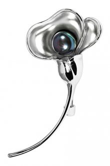 JwL Luxury Pearls Okouzlující brož květ s pravou perlou JL0510