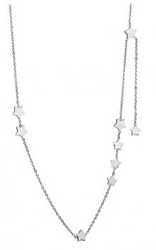 Troli Ocelový náhrdelník s hvězdičkami TO2341