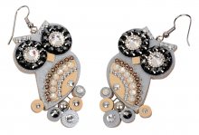 Sovičky Soví náušnice stříbrné SV0037