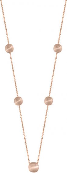 Morellato Růžově zlacený náhrdelník Gemma SAKK99