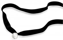 JwL Luxury Pearls Sametka s pravou perlou a krystaly JL0333