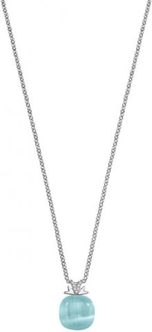 Morellato Stříbrný náhrdelník Gemma SAKK76 (řetízek, přívěsek)