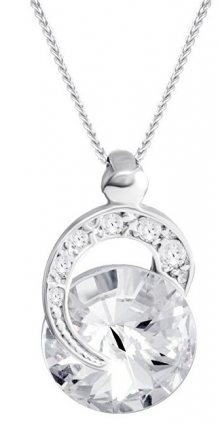 Preciosa Stříbrný náhrdelník Gentle Beauty 6766 00L (řetízek, přívěsek)