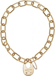 Michael Kors Masivní náhrdelník se zámkem MKJ4637710