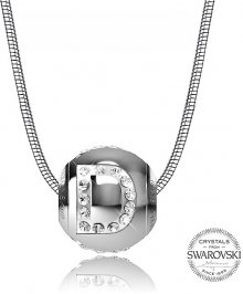 Levien Ocelový náhrdelník písmeno D CLET-D LE0055