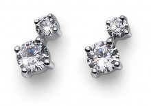 Oliver Weber Stříbrné náušnice s krystaly Newy 62085