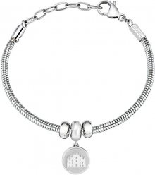 Morellato Ocelový náramek Miláno Drops SCZ1065