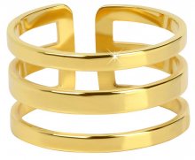 Troli trojitý prsten z pozlacené oceli 75 gold TO1870