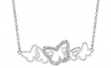 Brosway Ocelový náhrdelník s motýly Flow BOW05