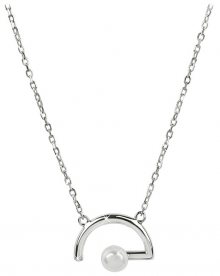 JwL Luxury Pearls Elegantní náhrdelník s pravou bílou perlou JL0502