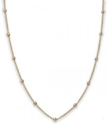 Rosefield Pozlacený ocelový náhrdelník s kuličkami Iggy JDCHG-J057