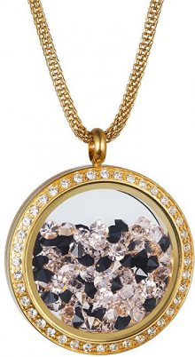 Preciosa Luxusní náhrdelník s krystaly Sunshine 7288Y20