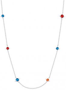 Preciosa Ocelový náhrdelník s hvězdičkami Gemini 7337 70