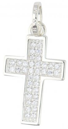 Thomas Sabo Luxusní stříbrný přívěsek Křížek SCPE150143