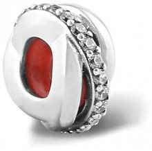 Infinity Love Stříbrný korálek brzdička HSZ-1174-D