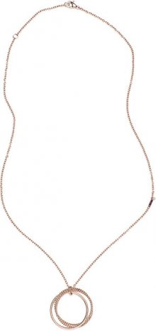 Tommy Hilfiger Bronzový náhrdelník s přívěskem TH2700607