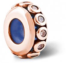 Infinity Love Stříbrný korálek brzdička HSZ-1184-ROSE