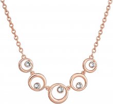 Evolution Group Elegantní bronzový náhrdelník Shine Luxus 52013.1