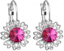 Troli Náušnice Ancient Flowers Fuchsia 51041.3