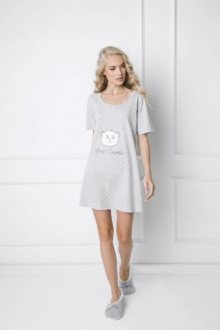 Aruelle Sweet Bear Nightdress Noční košile XL grey/šedá