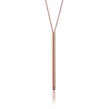 Emily Westwood Růžově pozlacený ocelový náhrdelník WN1015R