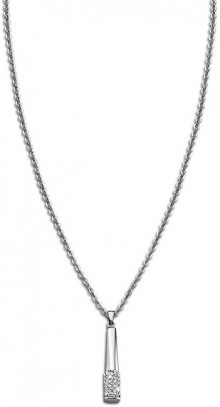 Lotus Style Ocelový náhrdelník s krystaly LS1767-1/1