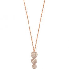 Morellato Růžově zlacený náhrdelník Gemma SAKK74 (řetízek, přívěsek)
